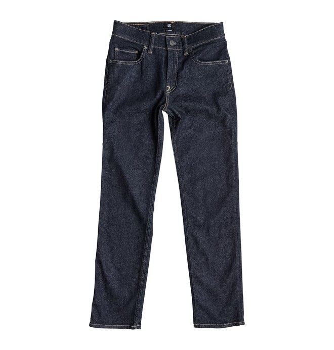 Worker Straight Fit Indigo Rinse EDBDP03017 0 Worker Straight Fit Indigo Rinse - Jean straight EDBDP03017 DC Shoes