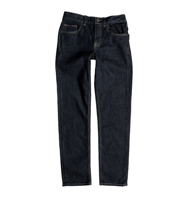 dcshoes, Worker Straight Fit - Jeans, INDIGO RINSE (btkw) 0 Worker Straight Fit - Jeans Blue EDBDP03023 DC Shoes