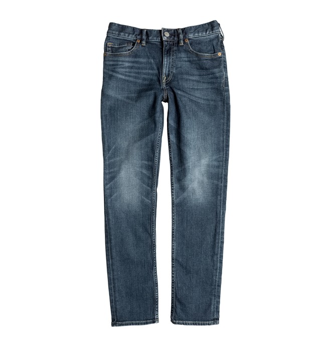 dcshoes, Washed Medium Stone - Slim Fit Jeans, MEDIUM STONE (bntw) 0 Washed Medium Stone - Slim Fit Jeans EDBDP03028 DC Shoes