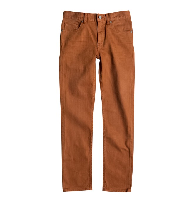 dcshoes, Slim Colour - Slim Fit Jeans, GINGER BREAD (cqe0) 0 Slim Colour - Slim Fit Jeans Brown EDBDP03033 DC Shoes