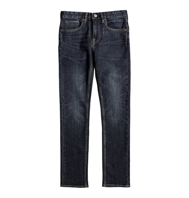 dcshoes, Worker Medium Stone Skinny - Skinny Fit Jeans, MEDIUM STONE (bntw) 0 Worker Medium Stone Skinny - Skinny Fit Jeans Blue EDBDP03040 DC Shoes