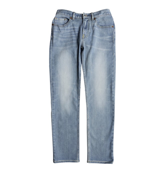 dcshoes, Worker Light Indigo Blue - Jean coupe droite, LIGHT INDIGO BLEACH (bfgw) 0 Worker Light Indigo Blue - Jean coupe droite Bleu EDBDP03046 DC Shoes