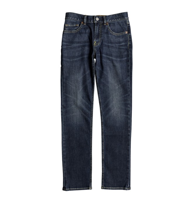 dcshoes, Worker Medium Stone - Slim Fit Jeans, MEDIUM STONE (bntw) 0 Worker Medium Stone - Slim Fit Jeans Blue EDBDP03047 DC Shoes