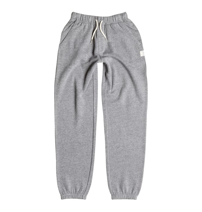 dcshoes, Rebel - Tracksuit Bottoms, CHARCOAL HEATHER (kteh) 0 Rebel - Tracksuit Bottoms Black EDBFB03003 DC Shoes