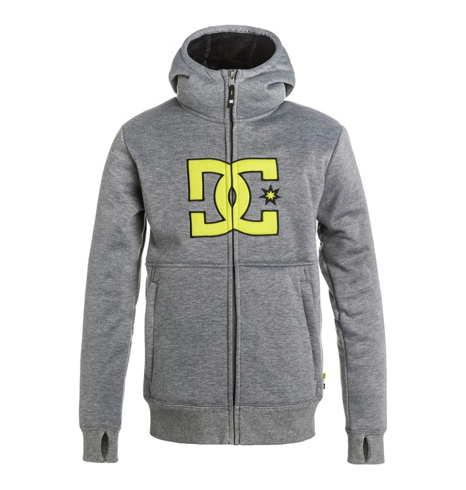 dcshoes, Billions - Sweat à capuche technique zippé, HEATHER PEWTER (bev0) 0 Billions - Sweat à capuche technique zippé EDBFT03080 DC Shoes