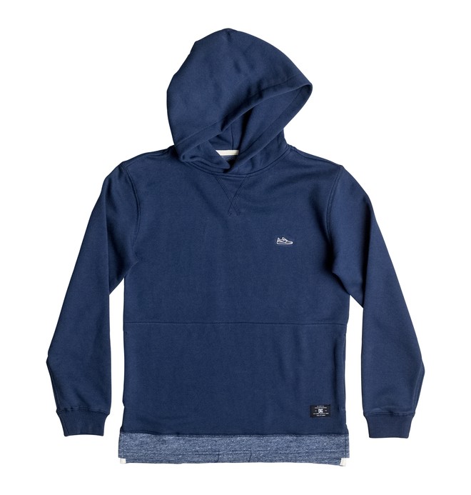dcshoes, Maltby - Sweat à capuche, SUMMER BLUES (bra0) 0 Maltby - Sweat à capuche Bleu EDBFT03100 DC Shoes