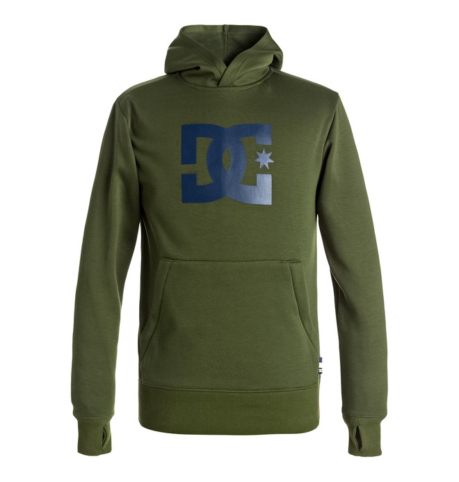 dcshoes, Snowstar - Technical Riding Hoodie, CHIVE (gry0) 0 Snowstar - Technical Riding Hoodie EDBFT03108 DC Shoes