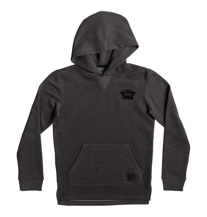 dcshoes, Turlock - Hoodie, CHARCOAL HEATHER (kteh) 0 Turlock - Hoodie Black EDBFT03120 DC Shoes