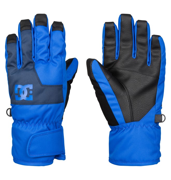 dcshoes, Seger - Snow Gloves, NAUTICAL BLUE (bqr0) 0 Seger - Snow Gloves Blue EDBHN03003 DC Shoes