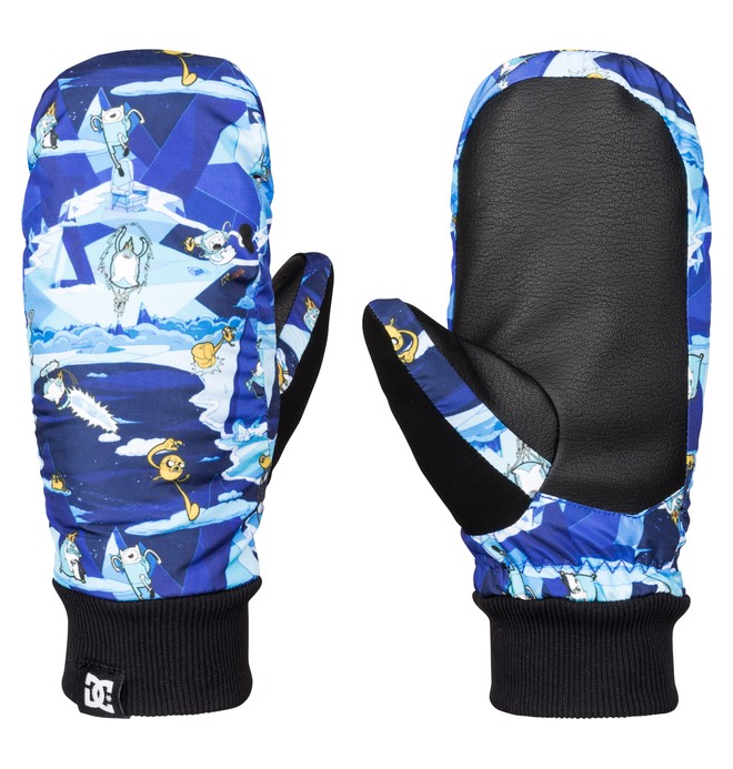 dcshoes, Flag - Snow Mittens, ADVENTURE TIME (bnk6) 0 Flag - Snow Mittens EDBHN03004 DC Shoes