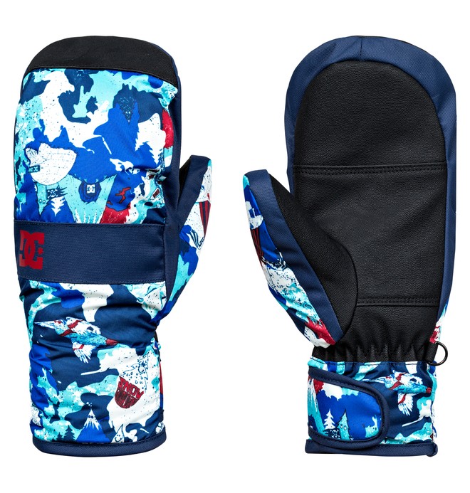 dcshoes, Franchise - Snowboard/Ski Mittens, SHRED LAND (bqr6) 0 Franchise - Snowboard/Ski Mittens EDBHN03006 DC Shoes