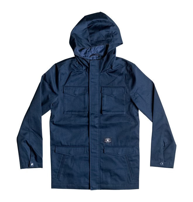dcshoes, Mastadon - M65 Jacket, VARSITY BLUE (prr0) 0 Mastadon - M65 Jacket Purple EDBJK03017 DC Shoes