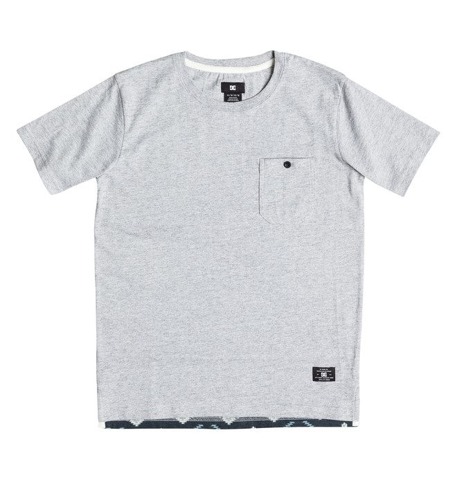 dcshoes, Durlston - Pocket T-Shirt, BLUE IRIS ETHNIC PRINT (tms1) 0 Durlston - Pocket T-Shirt Beige EDBKT03058 DC Shoes