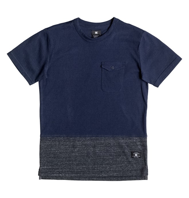 dcshoes, Enderlin - Pocket T-Shirt, DARK INDIGO (byj0) 0 Enderlin - Pocket T-Shirt Blue EDBKT03073 DC Shoes