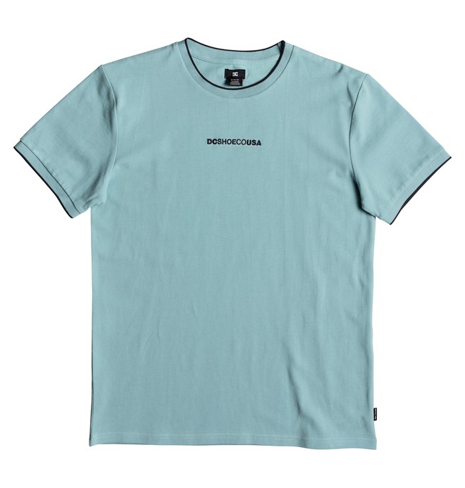 dcshoes, Lakebay - T Shirt col rond, MARINE BLUE (bha0) 0 Lakebay - T Shirt col rond EDBKT03088 DC Shoes