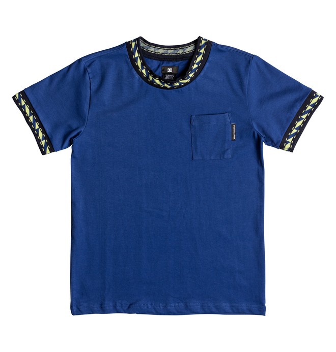 dcshoes, Dunbar - T Shirt col rond, SODALITE BLUE (byb0) 0 Dunbar - T Shirt col rond EDBKT03090 DC Shoes