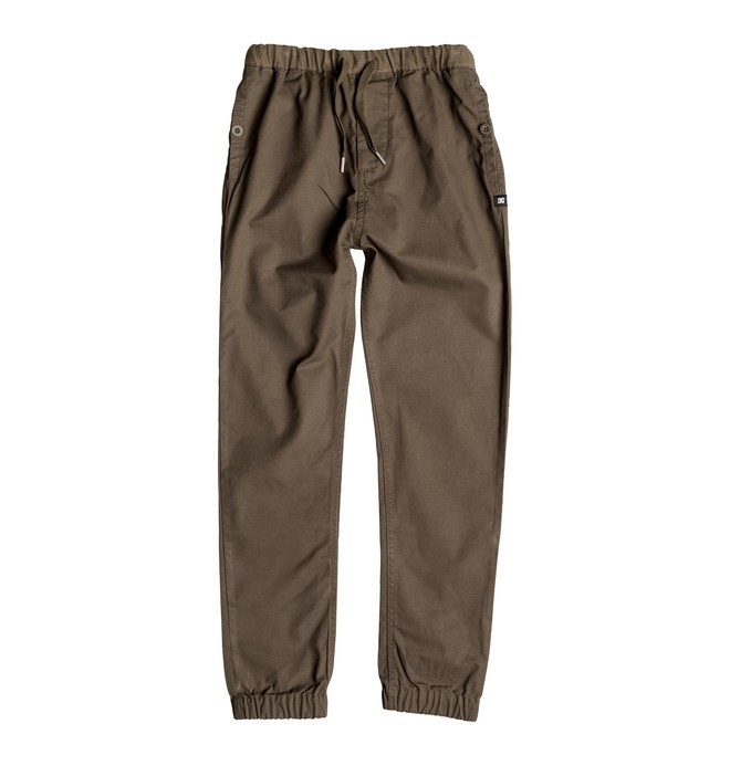 dcshoes, Langdale - Chino Joggers, TAUPE (tms0) 0 Langdale - Chino Joggers Beige EDBNP03004 DC Shoes