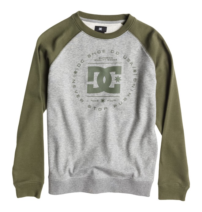 Rebuilt Crew Raglan Boy EDBSF03026 0 Rebuilt Crew Raglan Boy EDBSF03026 DC Shoes