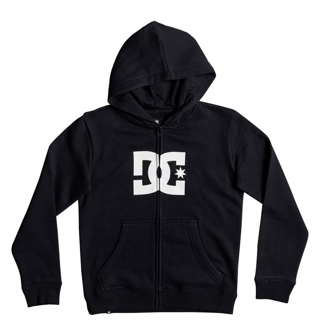dcshoes, Star - Zip-Up Hoodie, BLACK (kvj0) 0 Star - Zip-Up Hoodie Black EDBSF03039 DC Shoes