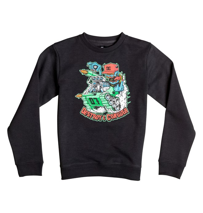 dcshoes, Mr Tank - Sweatshirt, BLACK (kvj0) 0 Mr Tank - Sweatshirt EDBSF03063 DC Shoes