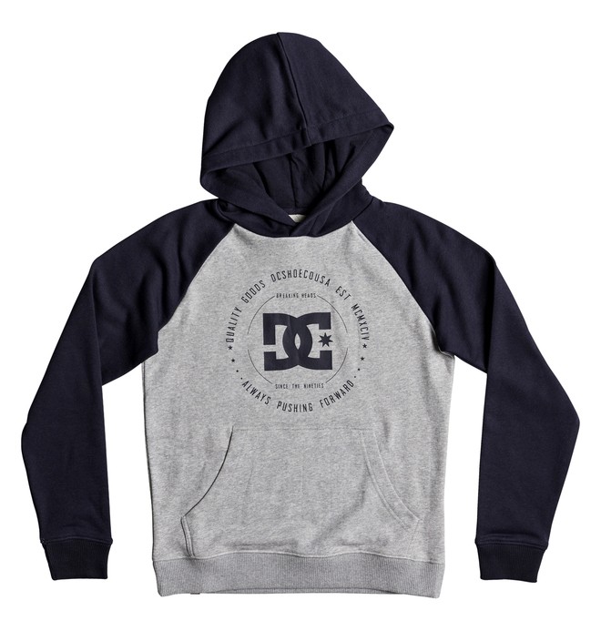 dcshoes, Rebuilt - Sweat à capuche, DARK INDIGO/ HEATHER GREY (xbbs) 0 Rebuilt - Sweat à capuche Bleu EDBSF03079 DC Shoes