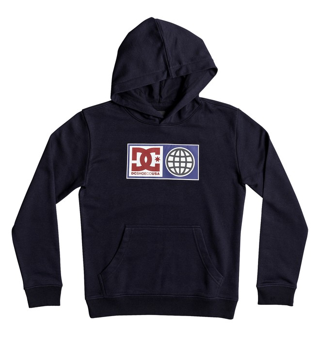 dcshoes, Global Salute - Sweat à capuche, DARK INDIGO (byj0) 0 Global Salute - Sweat à capuche Bleu EDBSF03082 DC Shoes