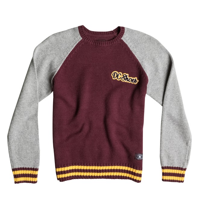 Wicker EDBSW03005 0 Wicker - Crew-Neck Raglan Sweater EDBSW03005 DC Shoes