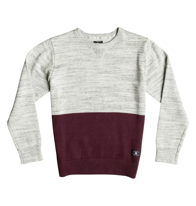 dcshoes, Aylesford - Sweater, HEATHER GREY (knfh) 0 Aylesford - Sweater Black EDBSW03009 DC Shoes