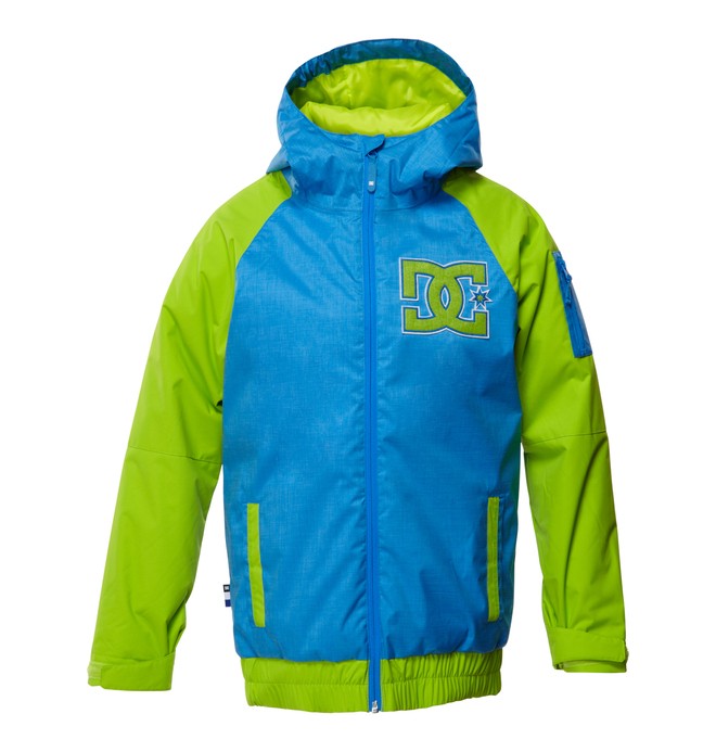 dcshoes, Boy's Troop Snow Jacket, ELECTRIC BLUE LEMON (bqc0) 0 Boy's Troop Snow Jacket EDBTJ00008 DC Shoes