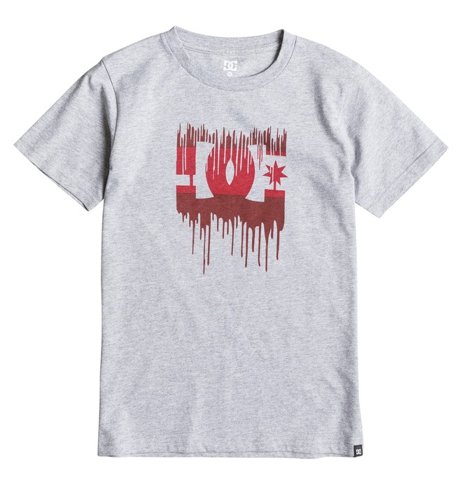 dcshoes, Melting - T-shirt, HEATHER GREY (knfh) 0 Melting - T-shirt EDBZT03129 DC Shoes