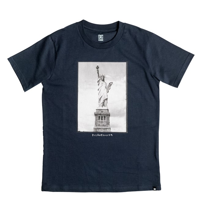 dcshoes, Libertad - T-Shirt, BLUE IRIS (btl0) 0 Libertad - T-Shirt EDBZT03157 DC Shoes