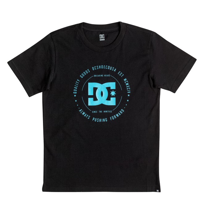 dcshoes, Rebuilt - T-Shirt, BLACK GID (bkr0) 0 Rebuilt - T-Shirt Blue EDBZT03163 DC Shoes