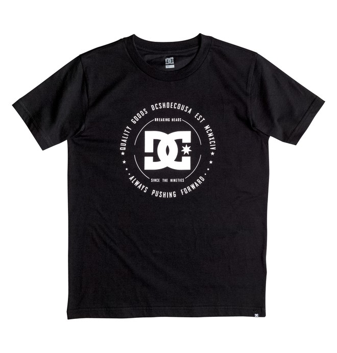 dcshoes, Rebuilt - T-Shirt, BLACK (kvj0) 0 Rebuilt - T-Shirt Black EDBZT03163 DC Shoes