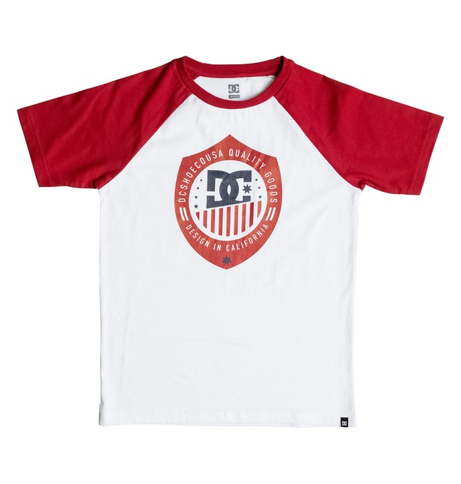 dcshoes, Laco Raglan - T-Shirt, SNOW WHITE (wbb0) 0 Laco Raglan - T-Shirt EDBZT03181 DC Shoes