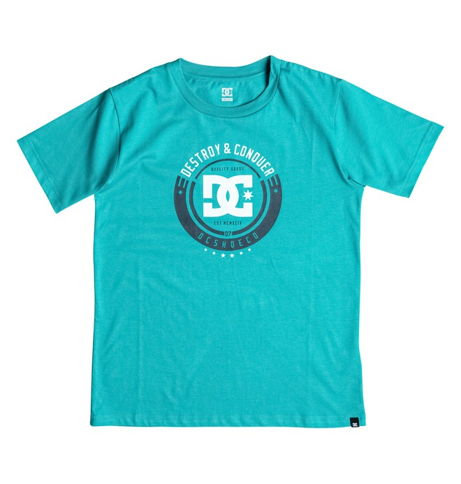 dcshoes, Smashed - Tee-Shirt, ALGIERS BLUE (bpa0) 0 Smashed - Tee-Shirt EDBZT03183 DC Shoes