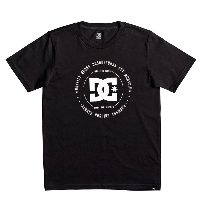 dcshoes, Rebuilt - T-Shirt, BLACK (kvj0) 0 Rebuilt - T-Shirt Black EDBZT03228 DC Shoes