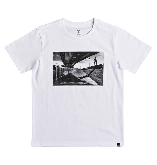 dcshoes, Wes Switch Blunt - T-Shirt, SNOW WHITE (wbb0) 0 Wes Switch Blunt - T-Shirt White EDBZT03268 DC Shoes