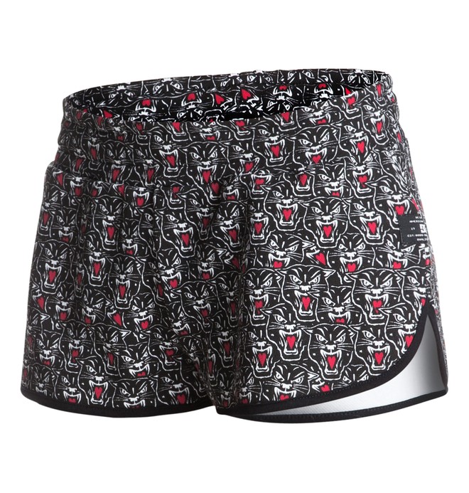 dcshoes, Steveston Print - Short, BLACK PANTHER PRINT (kvj7) 0 Steveston Print - Short EDJFB03006 DC Shoes