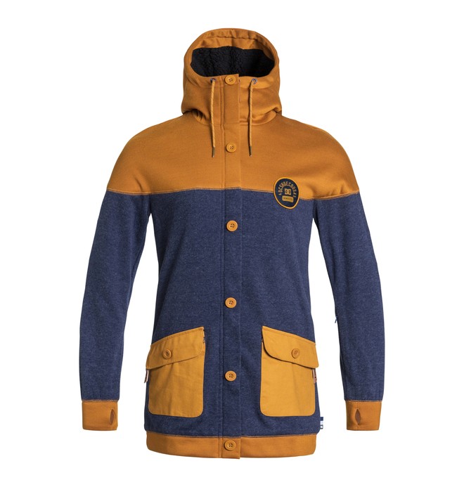 Bayroad - Zip-Up Hoodie EDJFT03026 0 Bayroad - Veste doublée à capuche EDJFT03026 DC Shoes