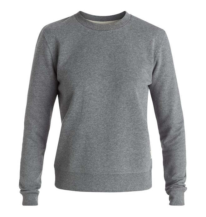 dcshoes, Rebel Star - Sweatshirt, HEATHER CHARCOAL (kteh) 0 Rebel Star - Sweatshirt EDJFT03035 DC Shoes