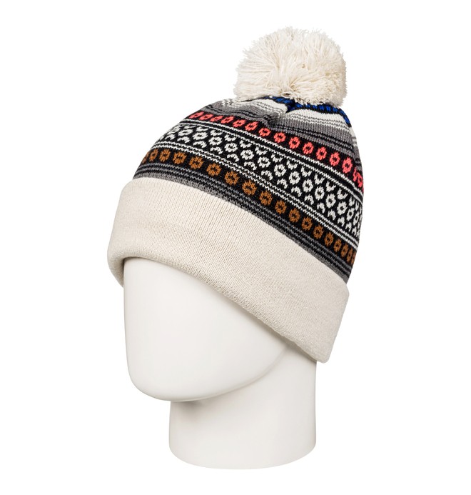 dcshoes, Roamfree - Bonnet à pompon, PONCHO STRIPE WMS (cjz3) 0 Roamfree - Bonnet à pompon Marron EDJHA03019 DC Shoes
