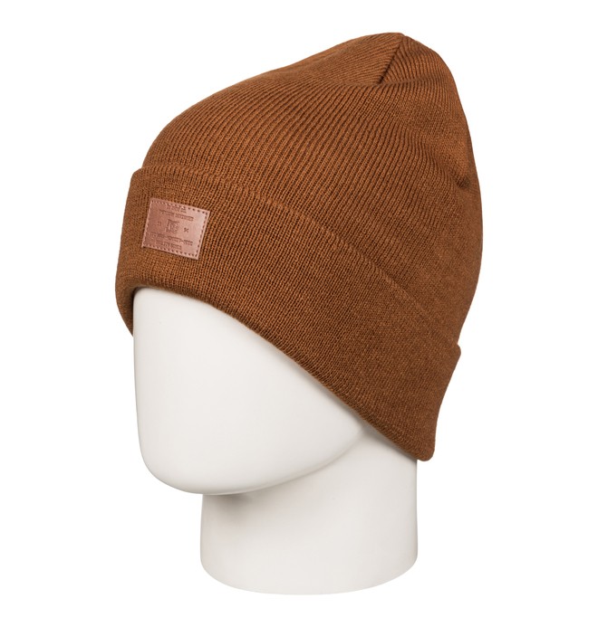 dcshoes, Label - Bonnet à revers, LEATHER BROWN (cpl0) 0 Label - Bonnet à revers EDJHA03021 DC Shoes