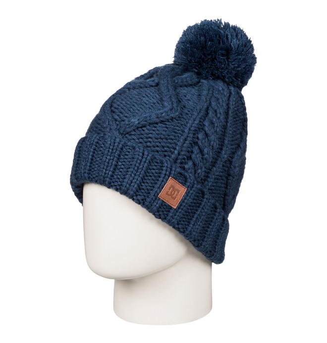 dcshoes, Tayce - Bobble Hat, INSIGNIA BLUE (bsn0) 0 Tayce - Bobble Hat EDJHA03024 DC Shoes