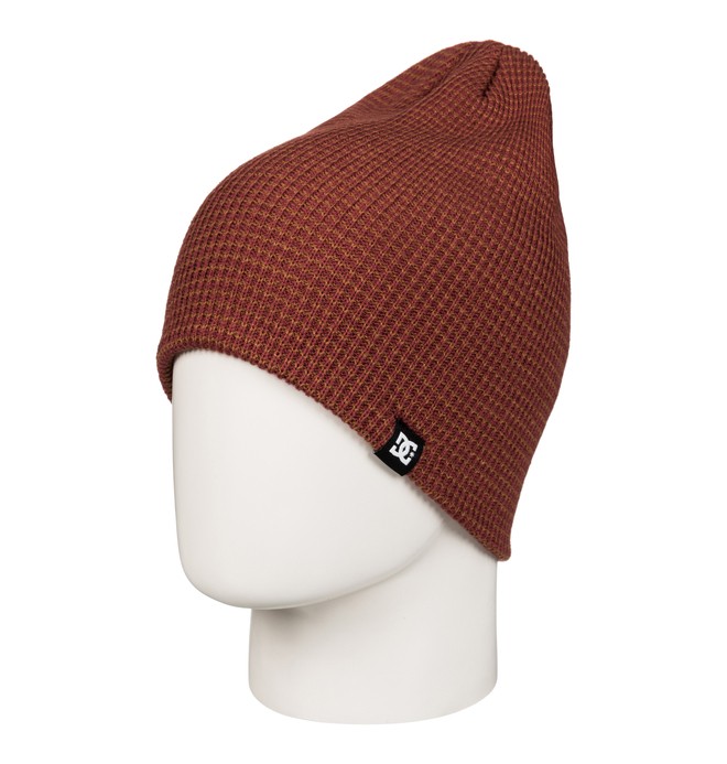 dcshoes, Yepa - Cuff Beanie, BURNT HENNA (rrj0) 0 Yepa - Cuff Beanie Red EDJHA03025 DC Shoes