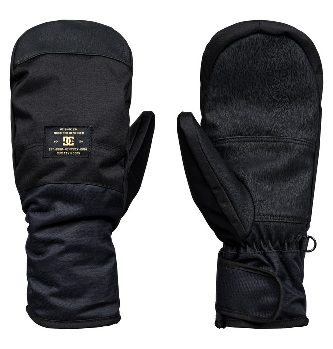 dcshoes, Franchise - Moufles de snowboard/ski, BLACK (kvj0) 0 Franchise - Moufles de snowboard/ski Noir EDJHN03009 DC Shoes
