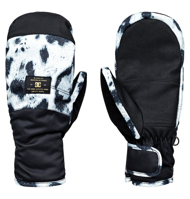 dcshoes, Franchise - Moufles de snowboard/ski, SNOW LEOPARD (wej6) 0 Franchise - Moufles de snowboard/ski Blanc EDJHN03009 DC Shoes