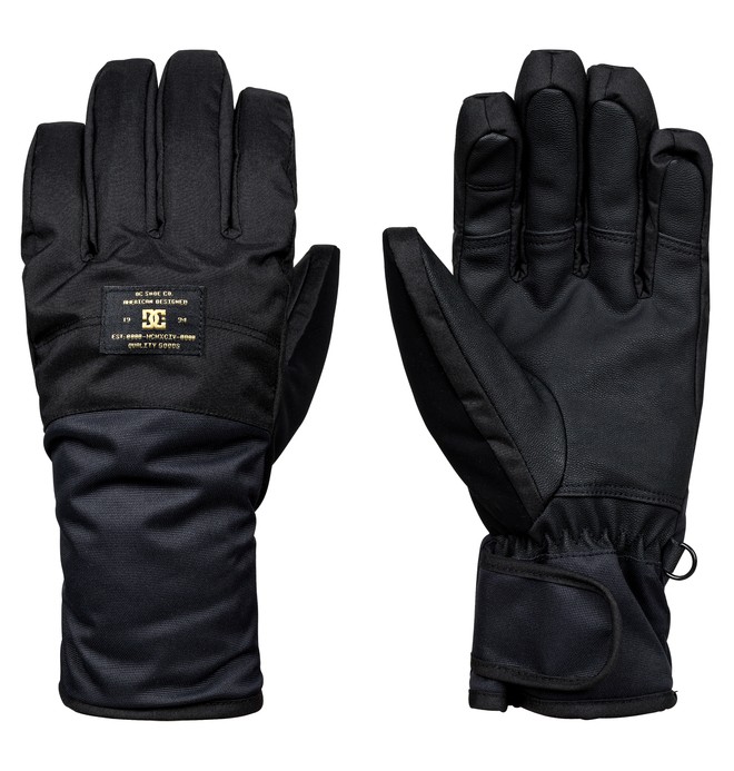 dcshoes, Franchise - Gants de snowboard/ski, BLACK (kvj0) 0 Franchise - Gants de snowboard/ski Noir EDJHN03010 DC Shoes