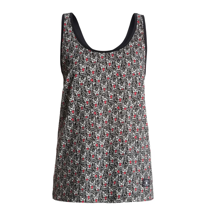 dcshoes, Taylor Loose - Vest, BLACK PANTHER PRINT (kvj7) 0 Taylor Loose - Vest EDJKT03013 DC Shoes