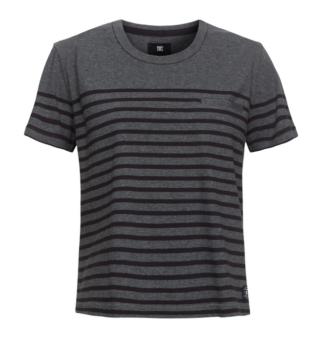 dcshoes, Berkeley - Camiseta Corta, CHARCOAL HEATHER (kteh) 0 Berkeley - Camiseta Corta Negro EDJKT03027 DC Shoes
