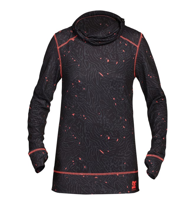 dcshoes, Women's Galena Base Layer Shirt, SNOW TIGER (kvk7) 0 Women's Galena Base Layer Shirt EDJLW00000 DC Shoes
